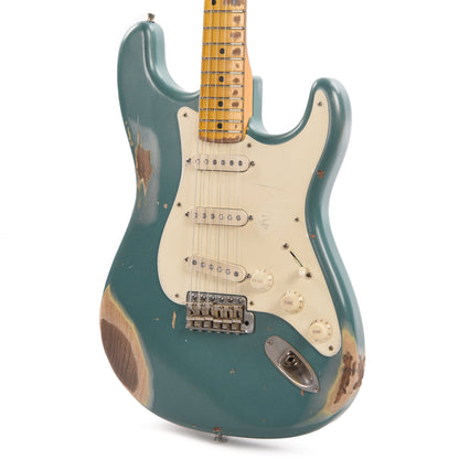 Nash S-57 Ash Sherwood Green Metallic Heavy Relic Electric Guitars / Solid Body