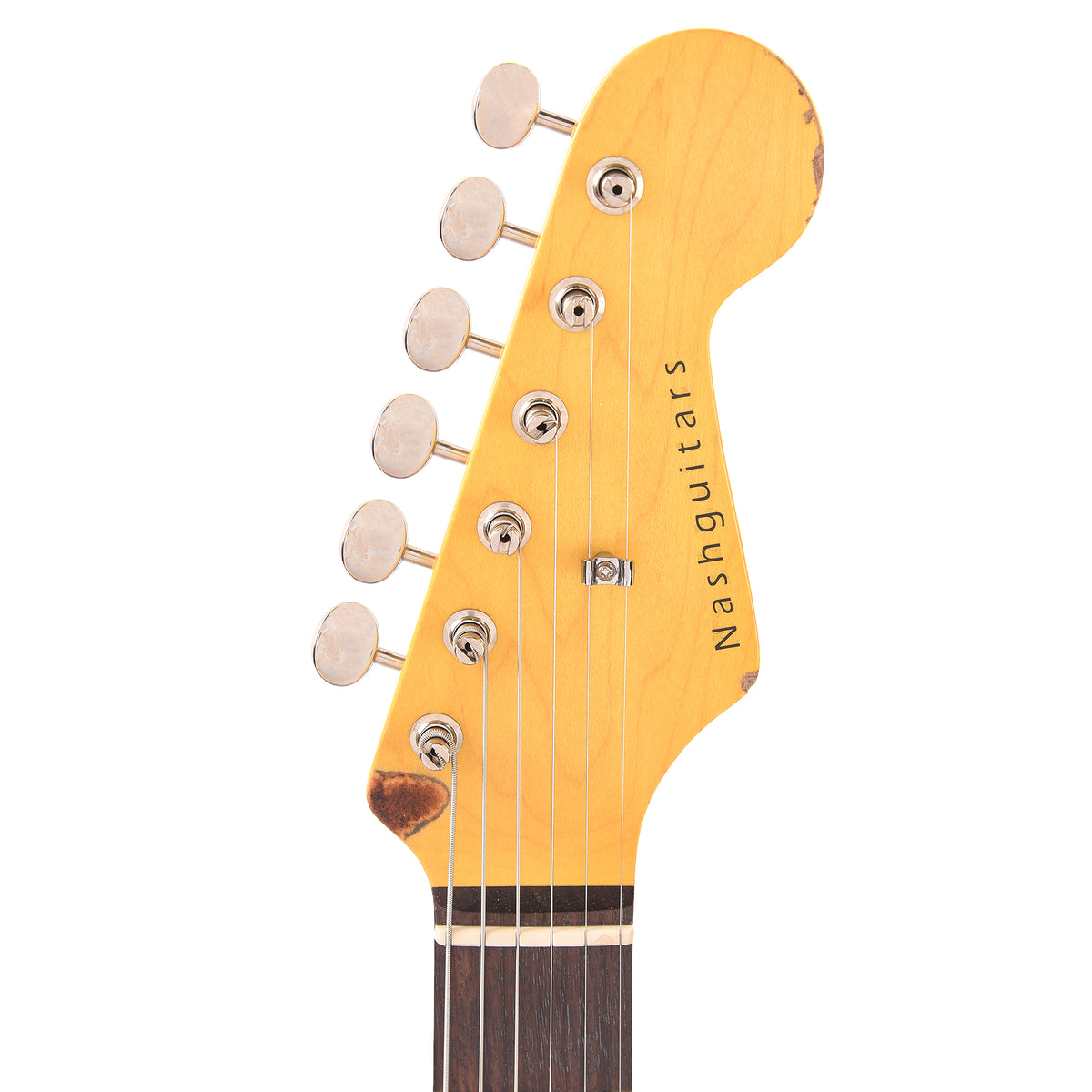 Nash S-63 Yellow Taxi Heavy Relic Electric Guitars / Solid Body