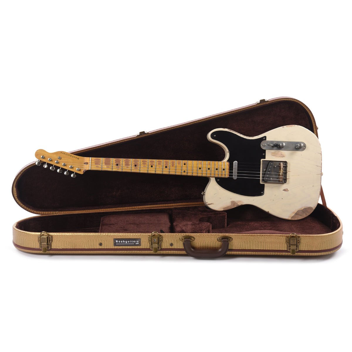 Nash T-52 Mary Kaye Heavy Relic w/1-Ply Black Pickguard & Lollar Pickups Electric Guitars / Solid Body