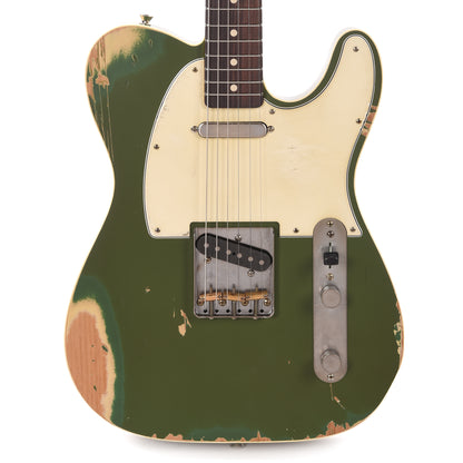 Nash TC-63 Army Green Heavy Relic w/Double Binding Electric Guitars / Solid Body