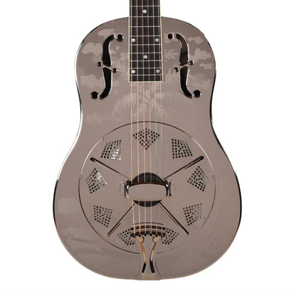 National Style O Single Cone Brass Bright Nickel 12-Fret Acoustic Guitars