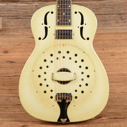 National Collegian Deluxe Ivory 2020 Acoustic Guitars / Resonator