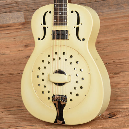 National Collegian Deluxe Ivory 2020 Acoustic Guitars / Resonator