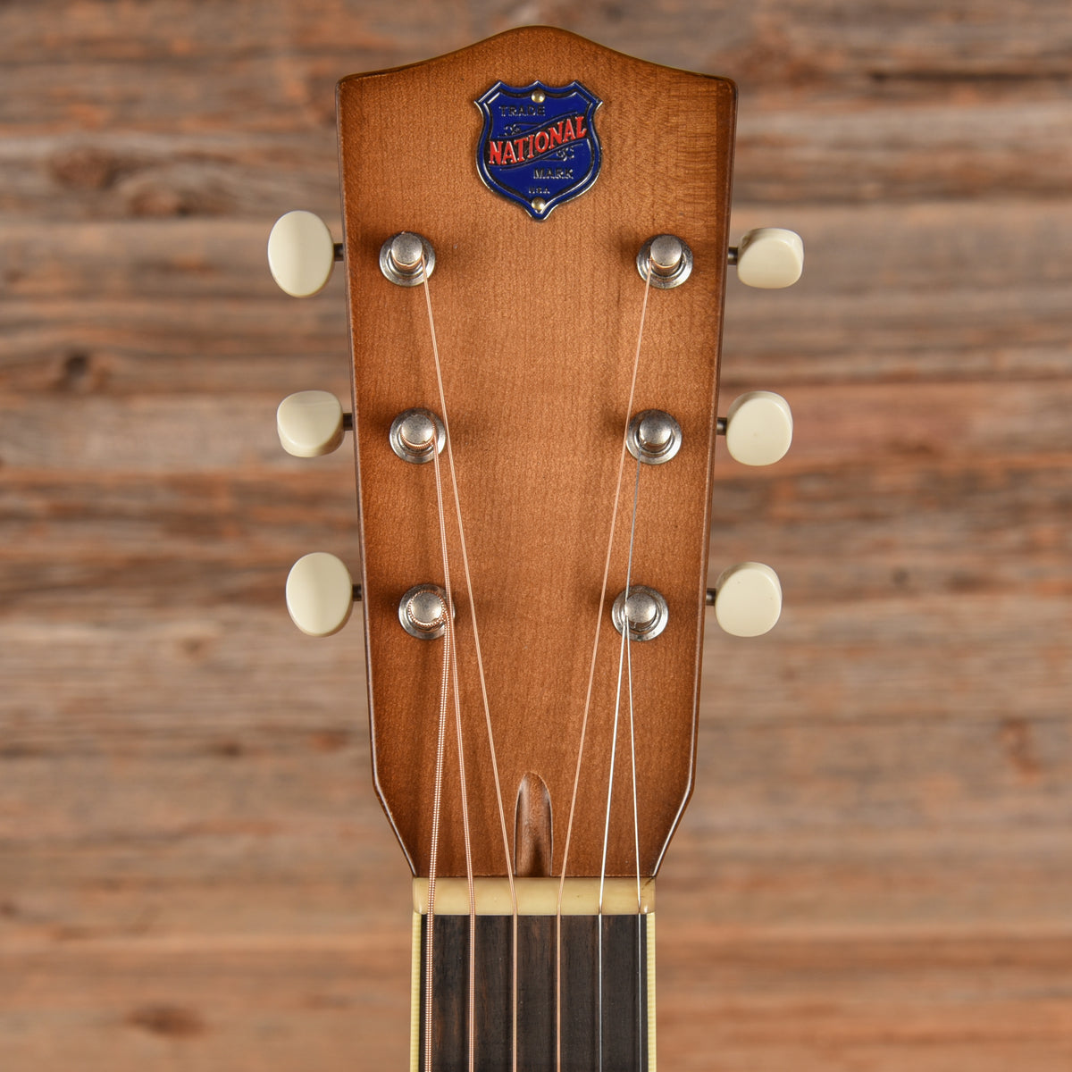 National Collegian Deluxe Ivory 2020 Acoustic Guitars / Resonator