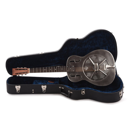 National NRP Single Cone Steel Rubbed Nickel 14-Fret Acoustic Guitars / Resonator