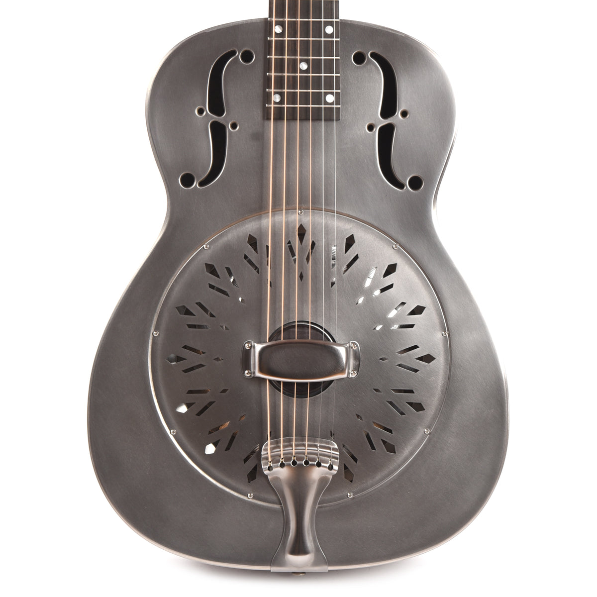National RAW Single Cone Steel 14-Fret Acoustic Guitars / Resonator