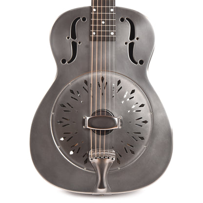 National RAW Single Cone Steel 14-Fret Acoustic Guitars / Resonator