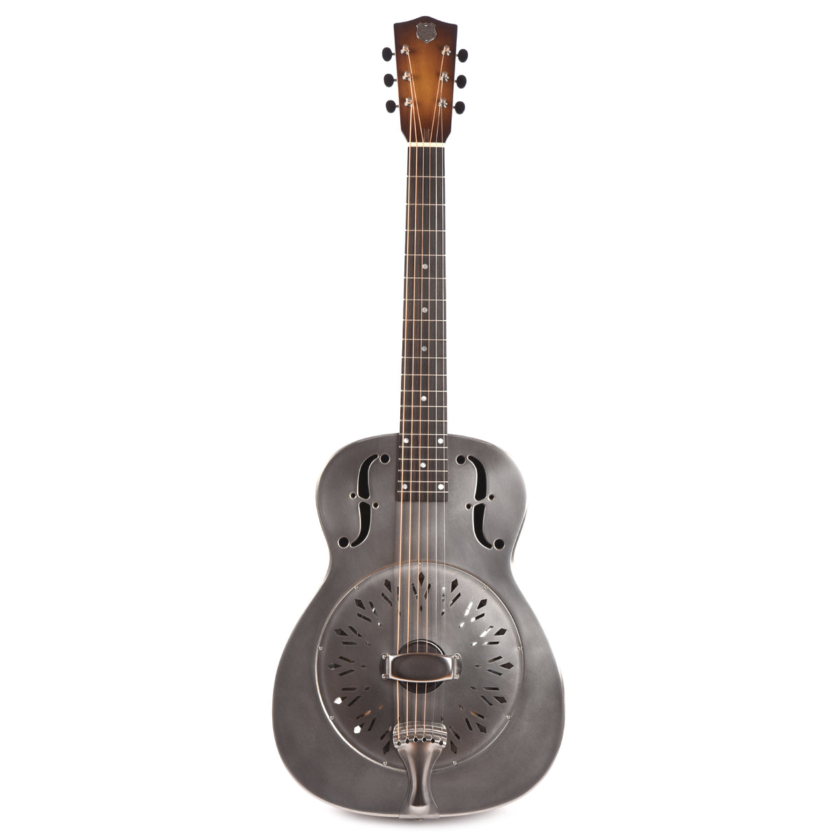 National RAW Single Cone Steel 14-Fret Acoustic Guitars / Resonator