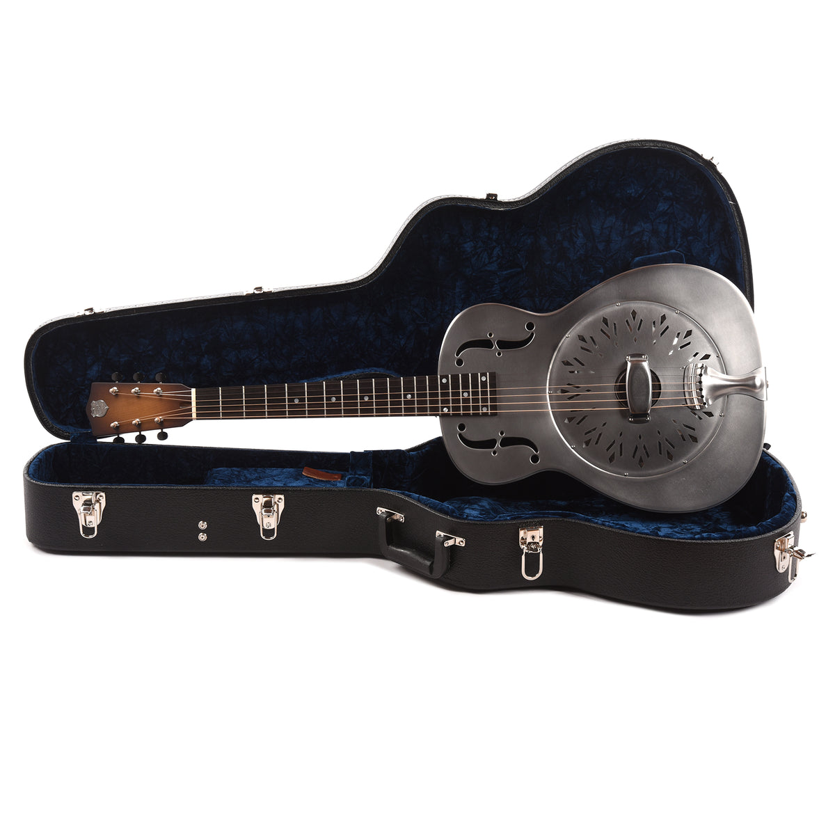 National RAW Single Cone Steel 14-Fret Acoustic Guitars / Resonator