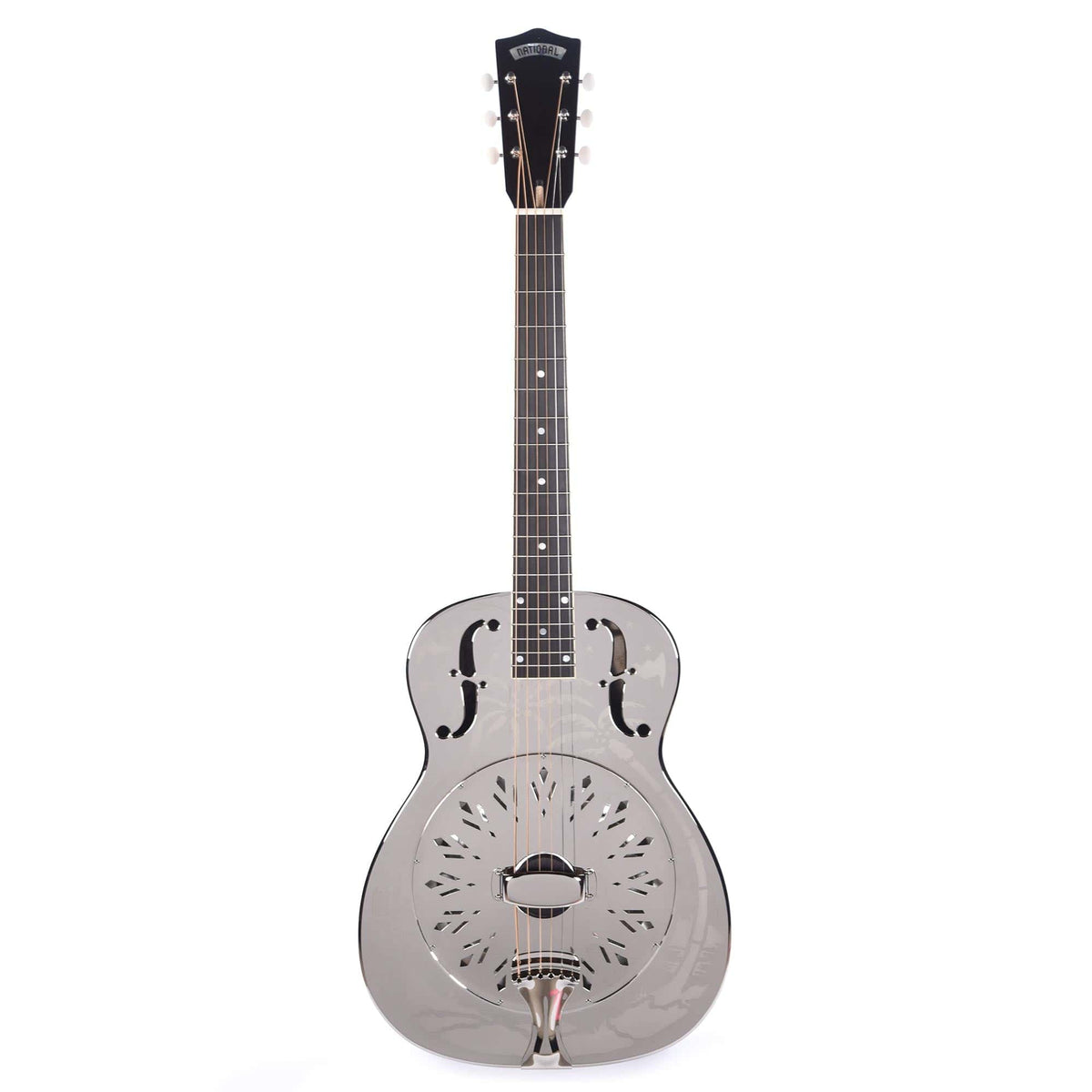National Style O Single Cone Brass Bright Nickel 14-Fret Acoustic Guitars / Resonator