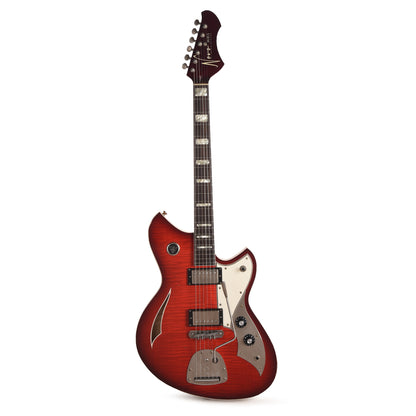 Novo Dealer Limited Miris JHH Harmony Burst Light Distress w/Lollar Low-Wind Imperials Electric Guitars