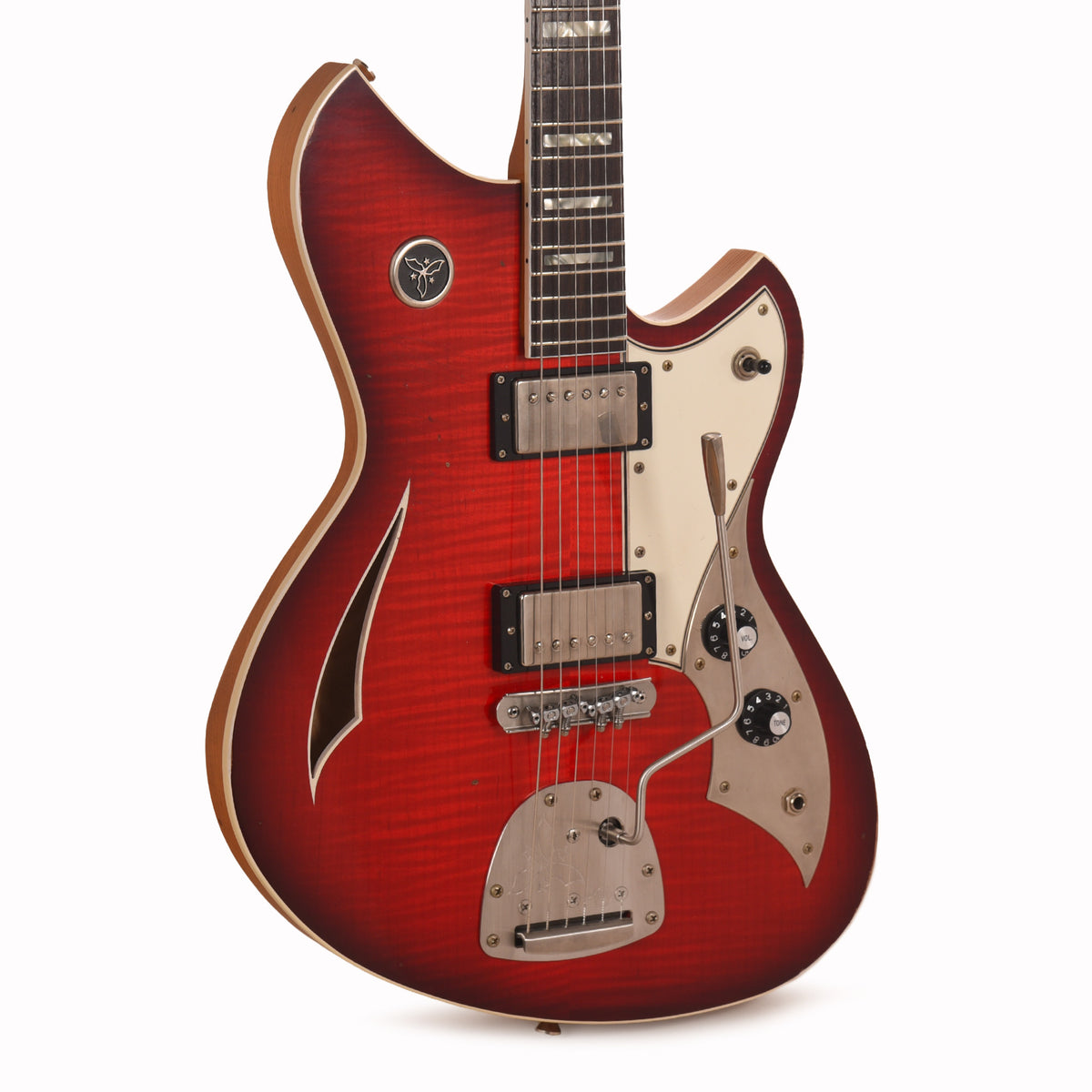 Novo Dealer Limited Miris JHH Harmony Burst Light Distress w/Lollar Low-Wind Imperials Electric Guitars