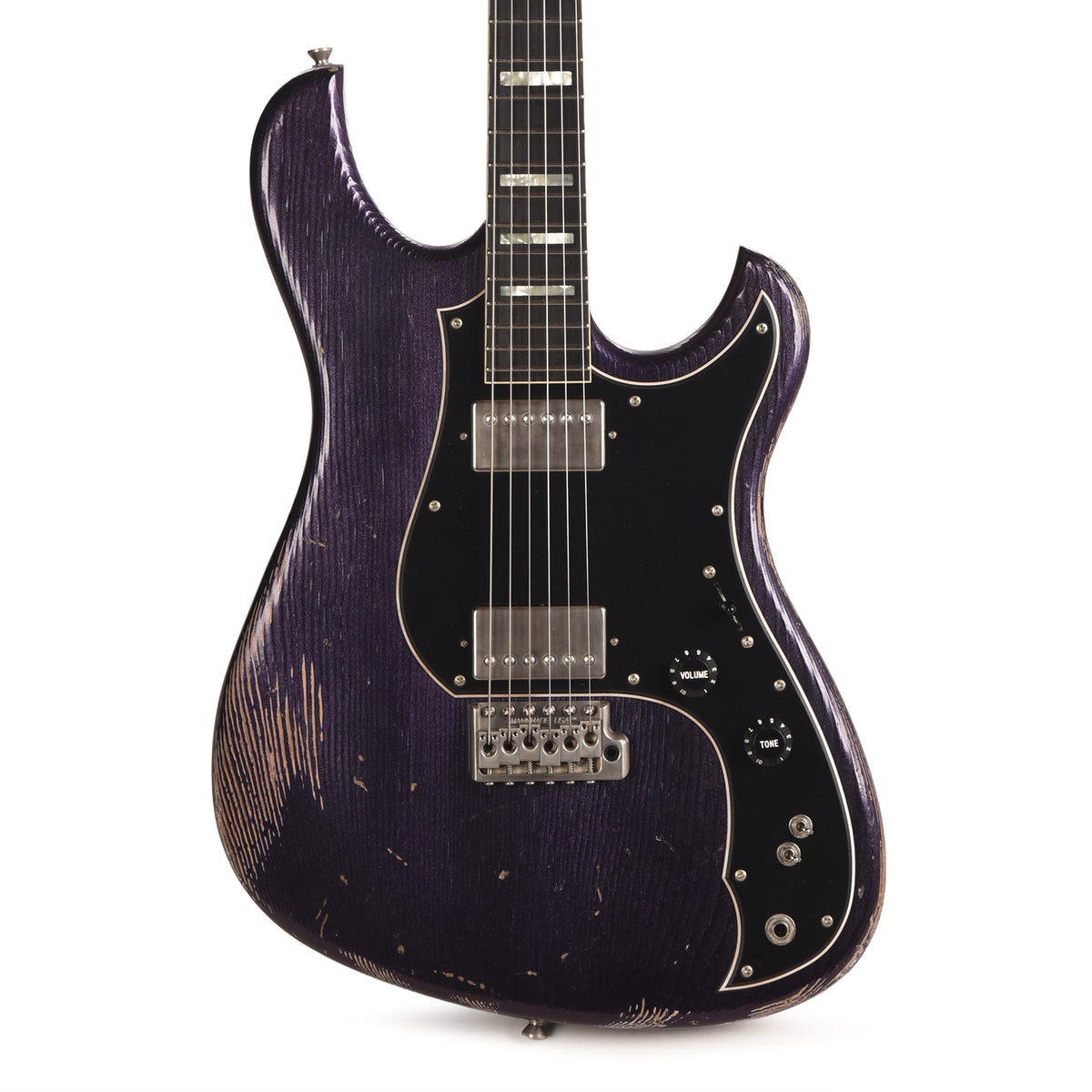 Novo Idris H2 Purple Stranger Medium Distress w/ Fralin Modern PAF Pickups Electric Guitars