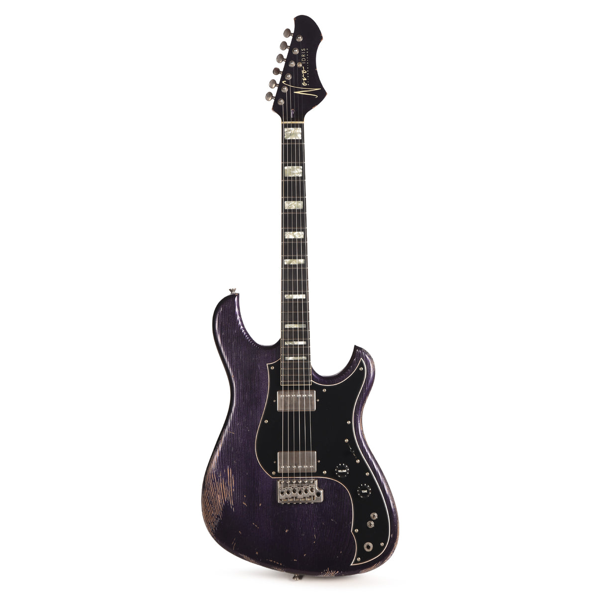 Novo Idris H2 Purple Stranger Medium Distress w/ Fralin Modern PAF Pickups Electric Guitars