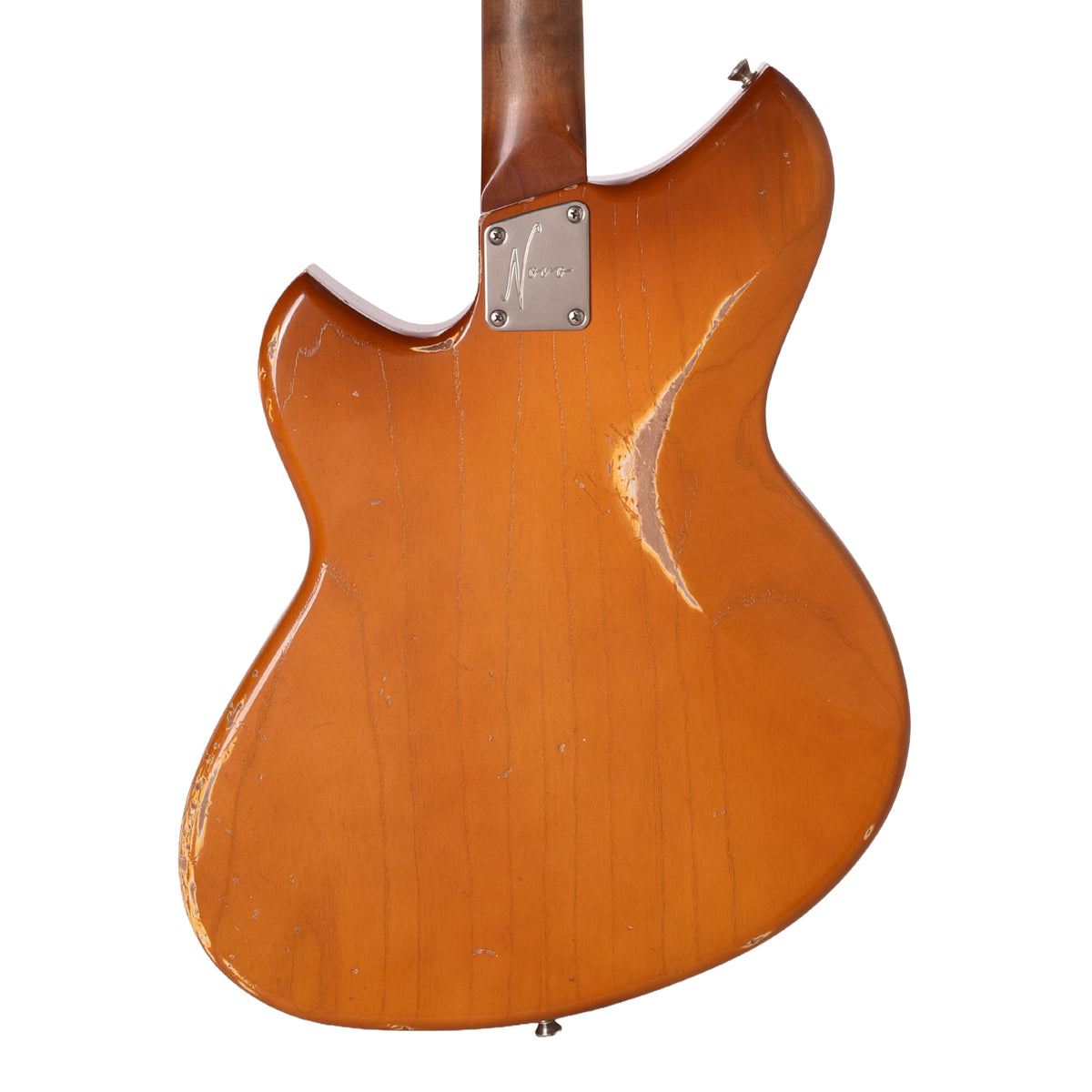 Novo Miris J Nicotine Blonde Medium Distress w/ Lollar Gold Foil Pickups Electric Guitars