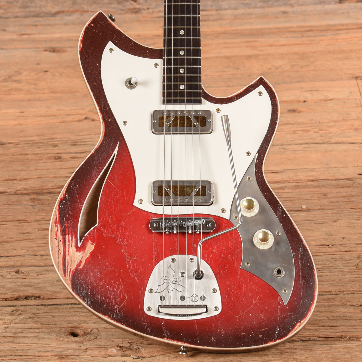 Novo Serus J Silvertone Burst 2025 Electric Guitars / Semi-Hollow