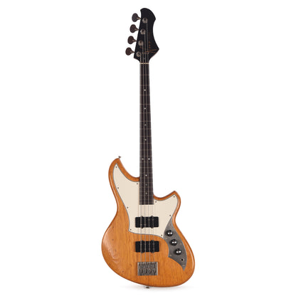 Novo Custom Ivorus Bass Amber Light Distress Amber w/Lollar Jazzmaster Bass Electric Guitars / Solid Body