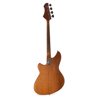 Novo Custom Ivorus Bass Amber Light Distress Amber w/Lollar Jazzmaster Bass Electric Guitars / Solid Body