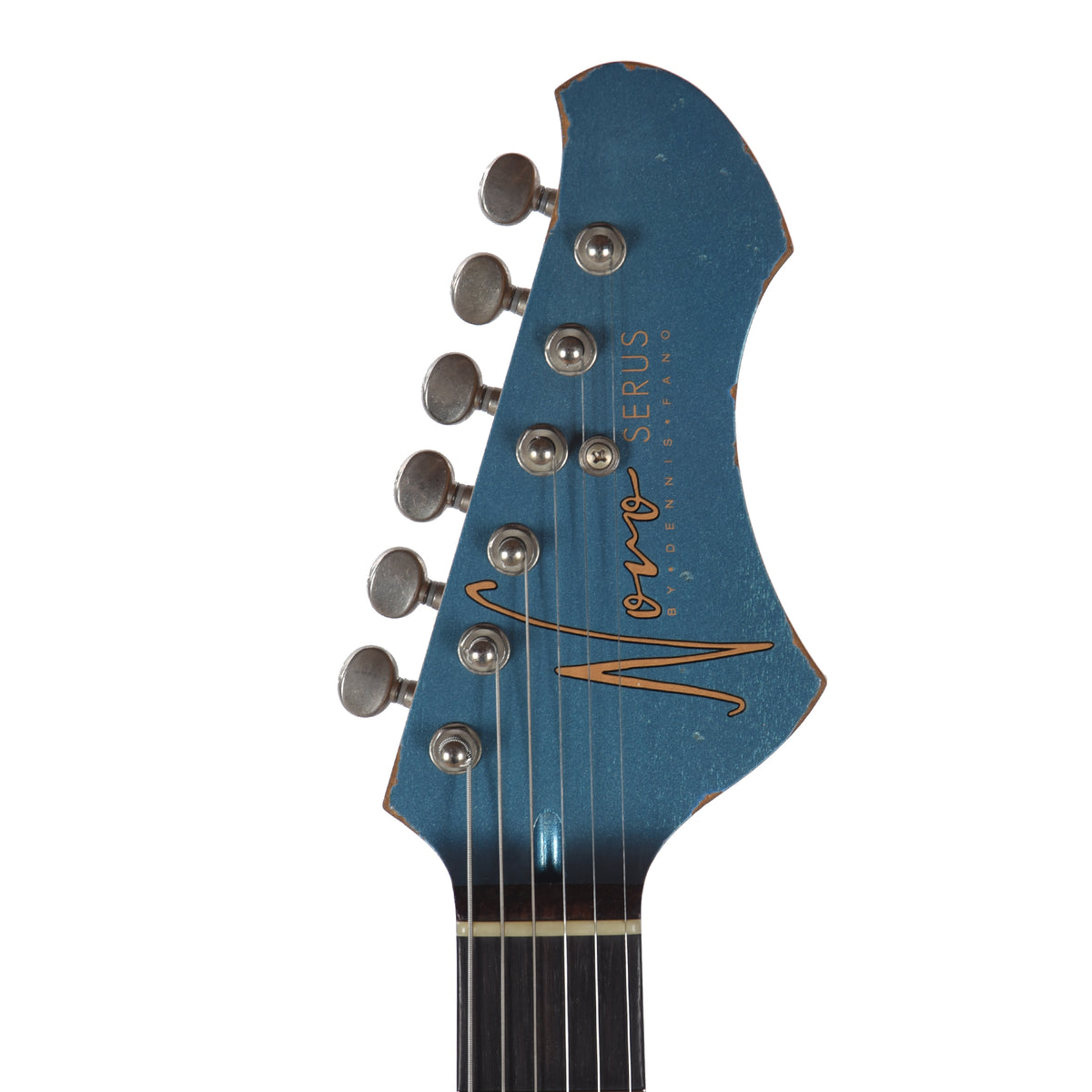 Novo Dealer Limited Nucleus Serus J Lake Placid Blue Over '64 3-Tone Burst Medium Distress Electric Guitars / Solid Body
