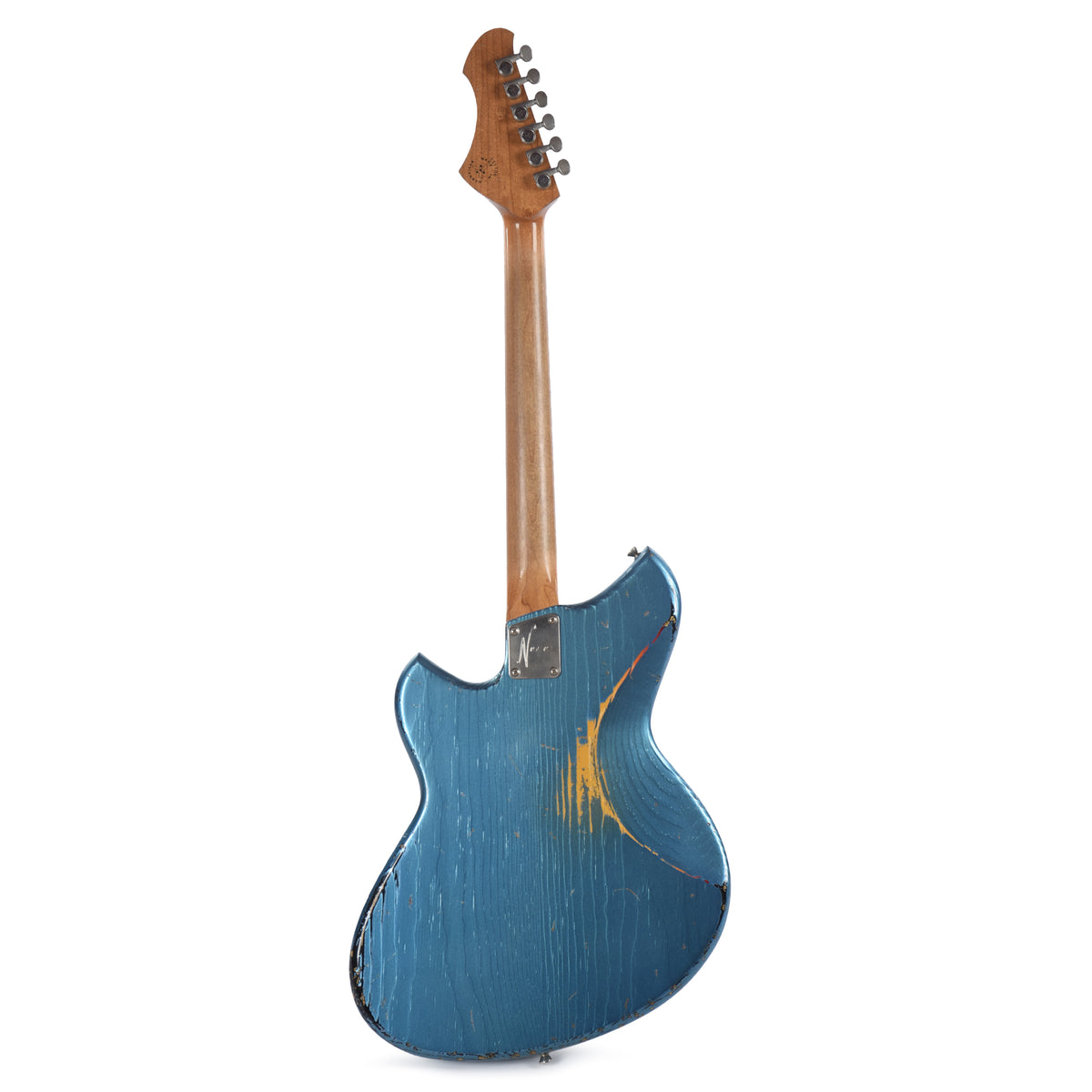 Novo Dealer Limited Nucleus Serus J Lake Placid Blue Over '64 3-Tone Burst Medium Distress Electric Guitars / Solid Body