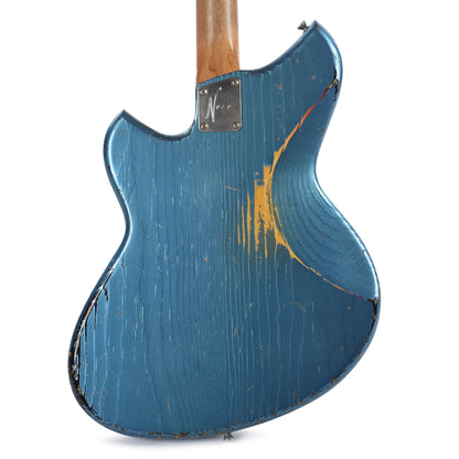 Novo Dealer Limited Nucleus Serus J Lake Placid Blue Over '64 3-Tone Burst Medium Distress Electric Guitars / Solid Body