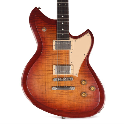 Novo Dealer Limited Serus Chambered H2 Faded Cherry Burst Light Distress w/Lollar Low-Wind Imperials Electric Guitars / Solid Body