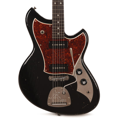 Novo Serus J Bull Black Light Distress w/Fralin P-90 Pickups Electric Guitars / Solid Body
