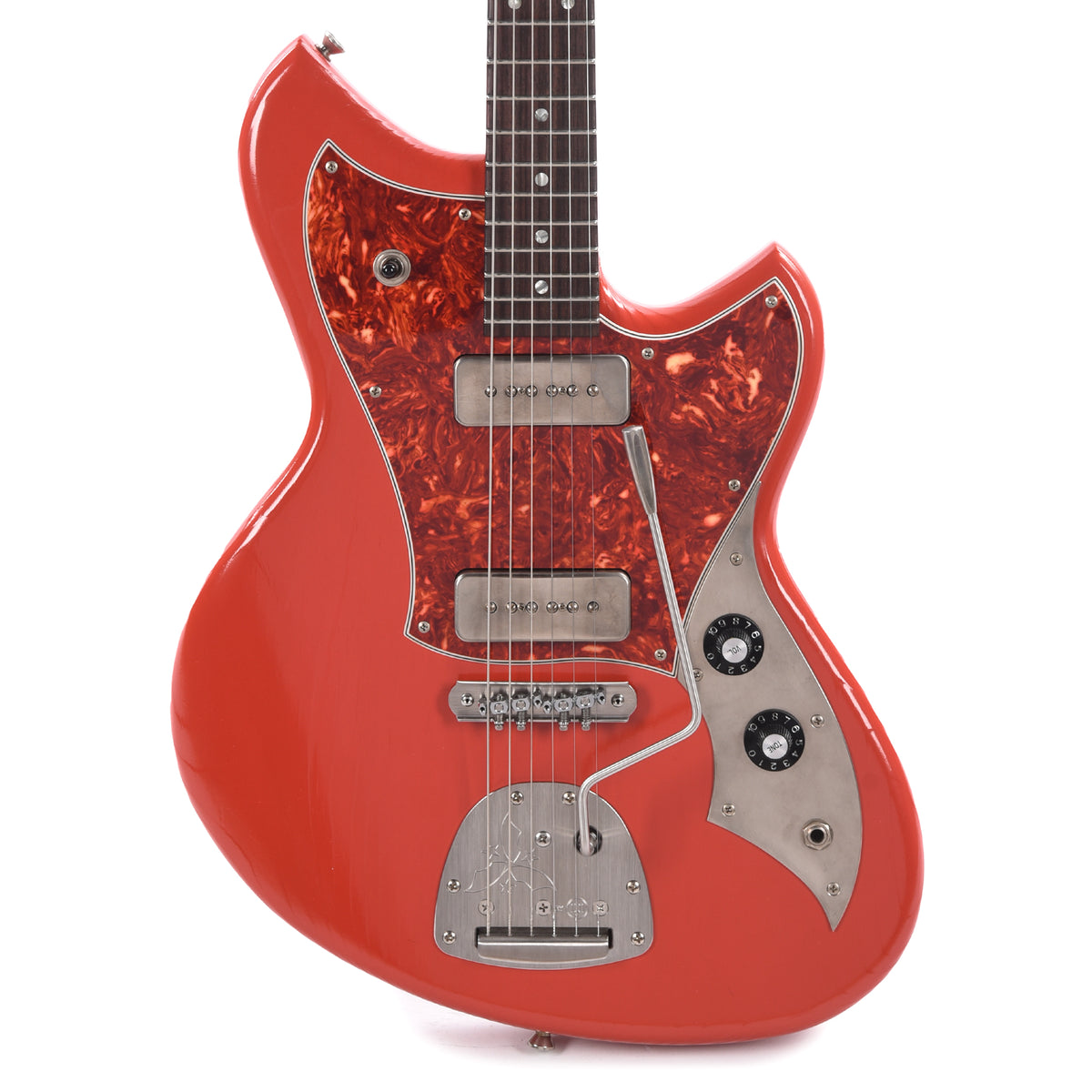 Novo Serus J Fiesta Red Extra Light Relic w/Fralin P-90 PIckups Electric Guitars / Solid Body