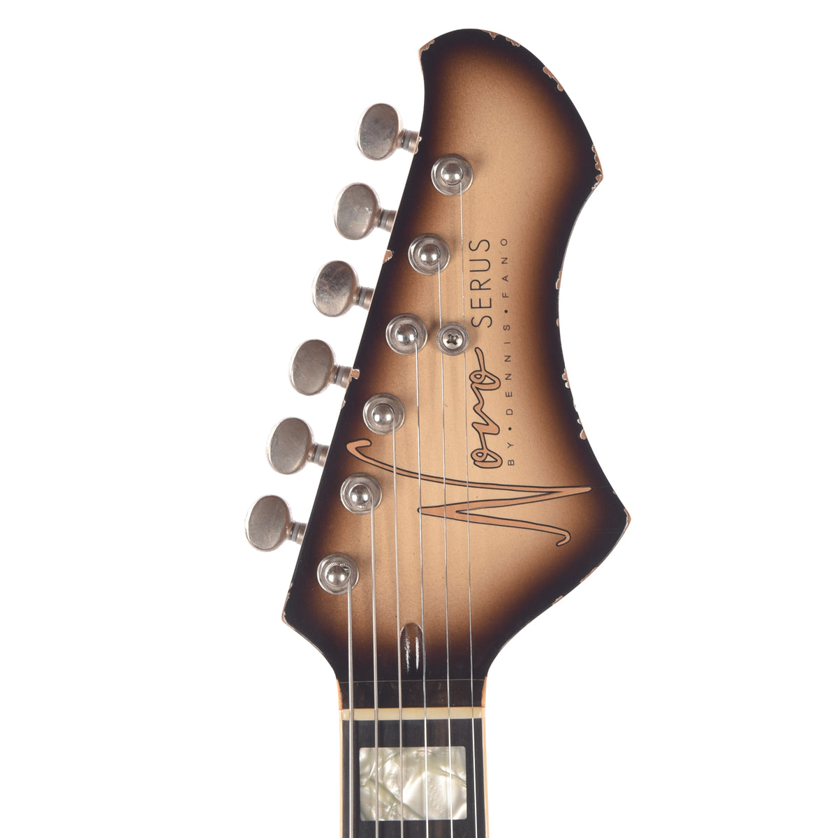 Novo Serus JHH Toasted Marshmallow Light Distress w/Lollartron Pickups (Displayed at NAMM 2026, Signed by Dennis Fano) Electric Guitars / Solid Body