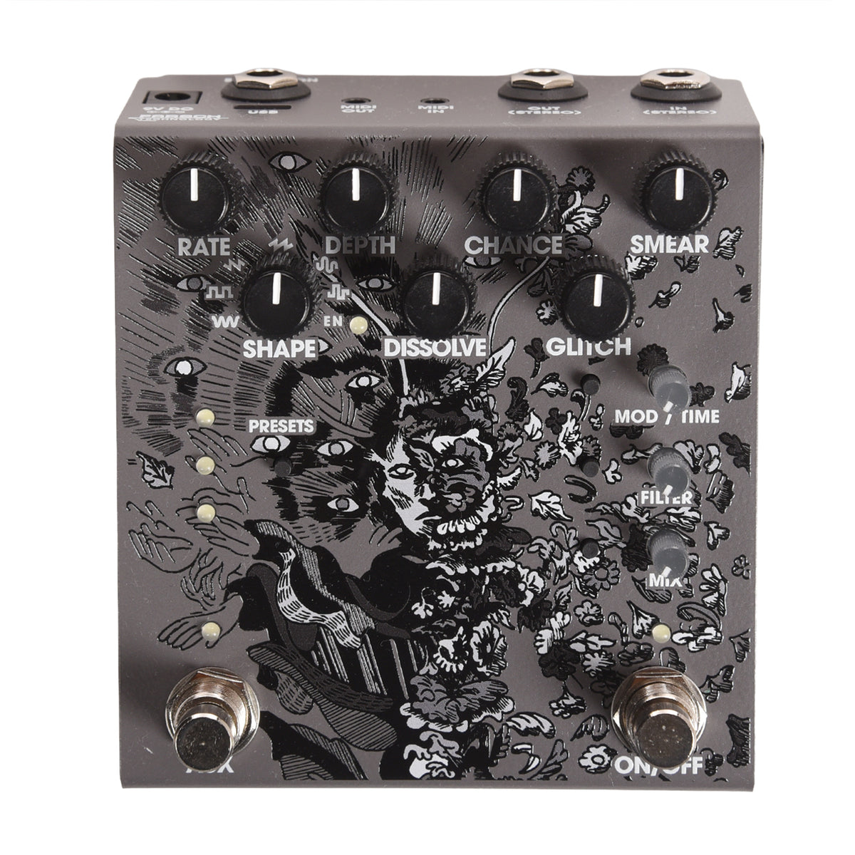 Old Blood Noise x Emily Hopkins Parting Glitch Device Pedal Stone Effects and Pedals / Distortion