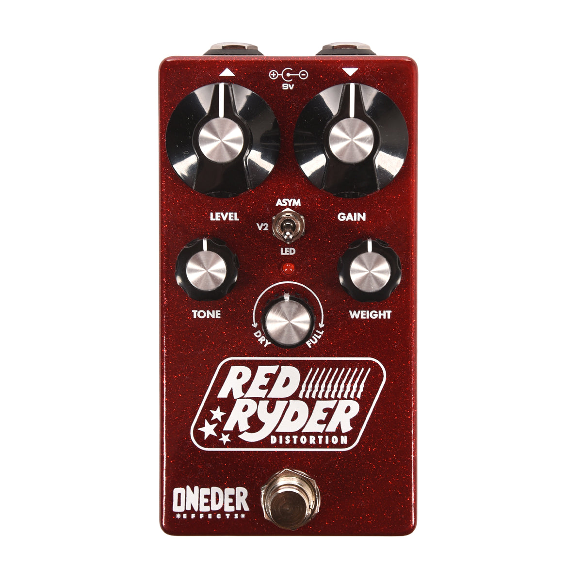 Oneder Effects Red Ryder v2 Distortion Pedal Effects and Pedals / Distortion