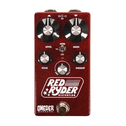 Oneder Effects Red Ryder v2 Distortion Pedal Effects and Pedals / Distortion