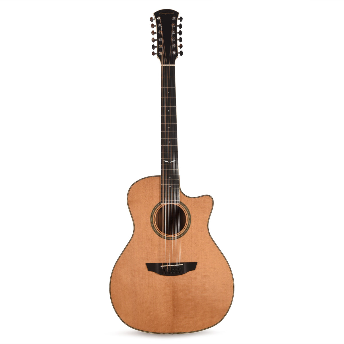 Orangewood Sage 12-String Grand Auditorium Cutaway Acoustic Guitar Natural Satin Acoustic Guitars