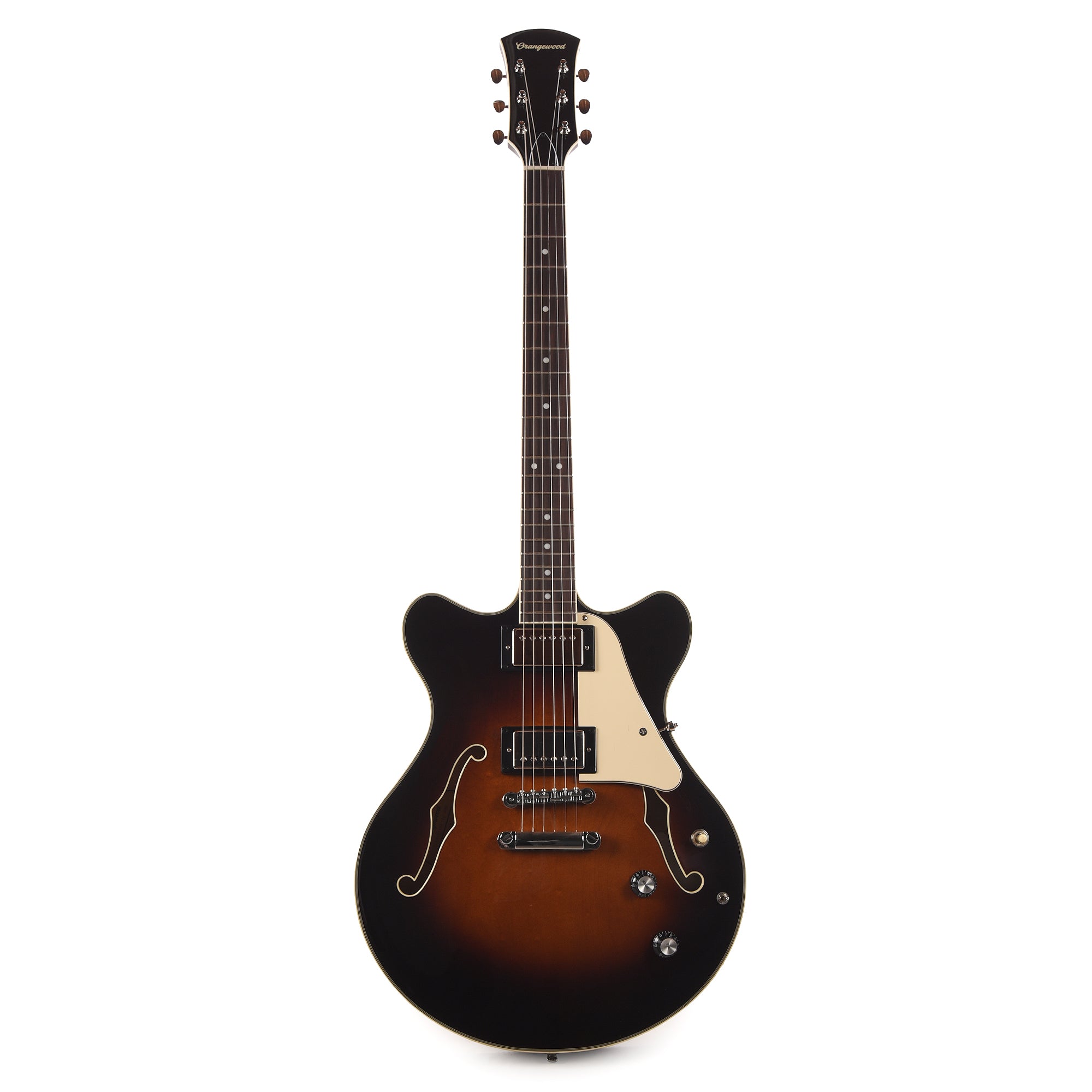 Orangewood Clementine Double Cutaway Chambered Electric Guitar Americano w/ Hardshell Case Electric Guitars / Semi-Hollow