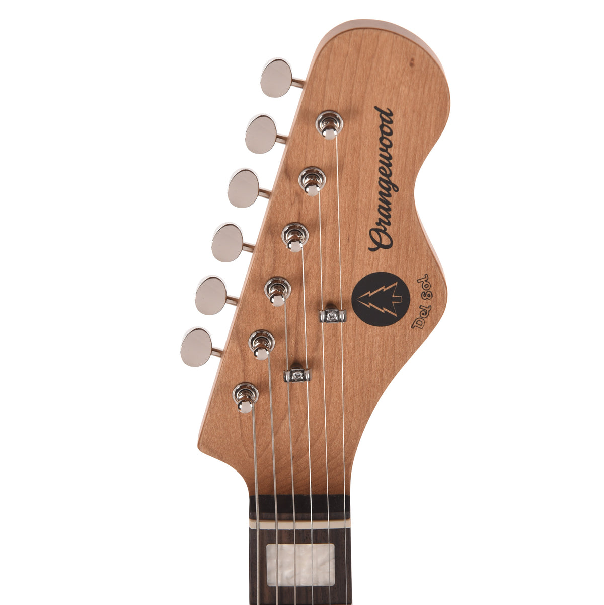 Orangewood Del Sol Standard Chambered Offset Electric Guitar Vanilla Cream Electric Guitars / Solid Body