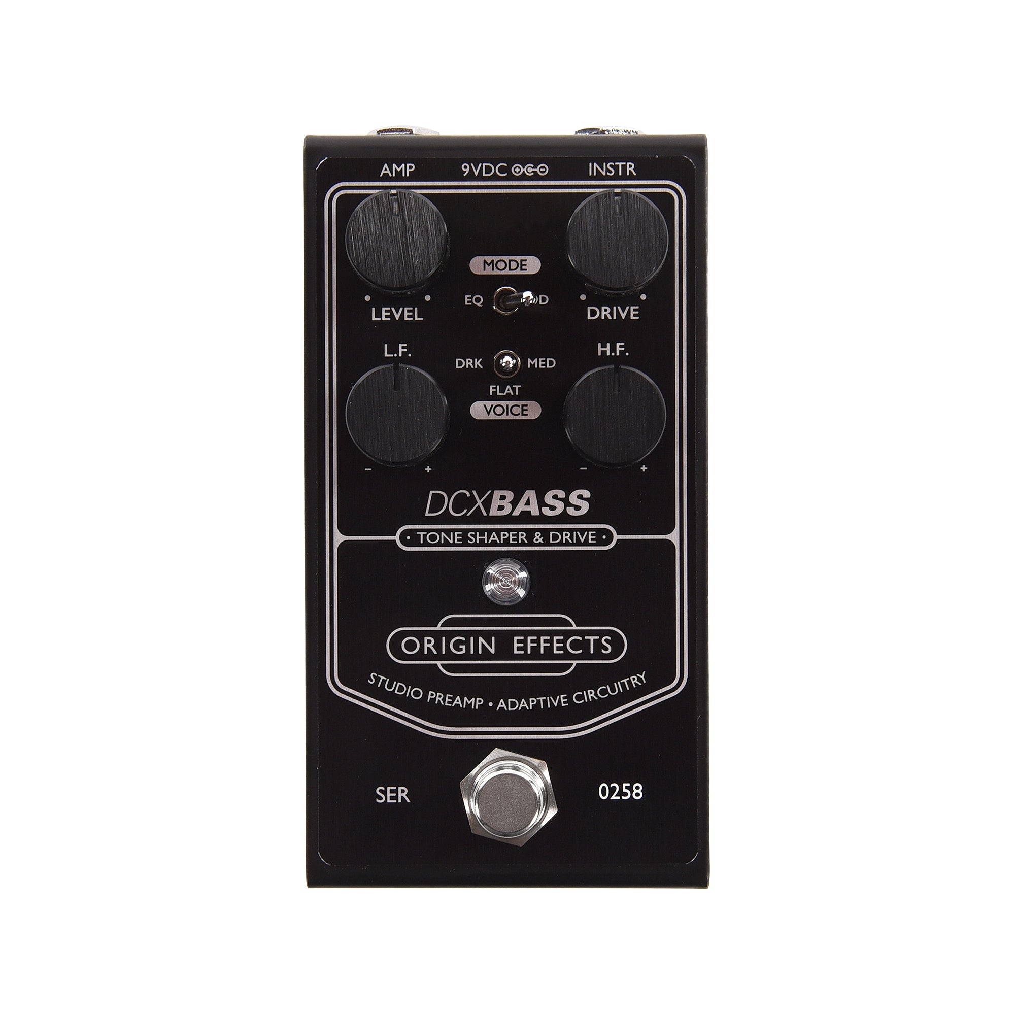 Origin Effects Special Black Edition DCX Bass Pedal Effects and Pedals / Bass Pedals