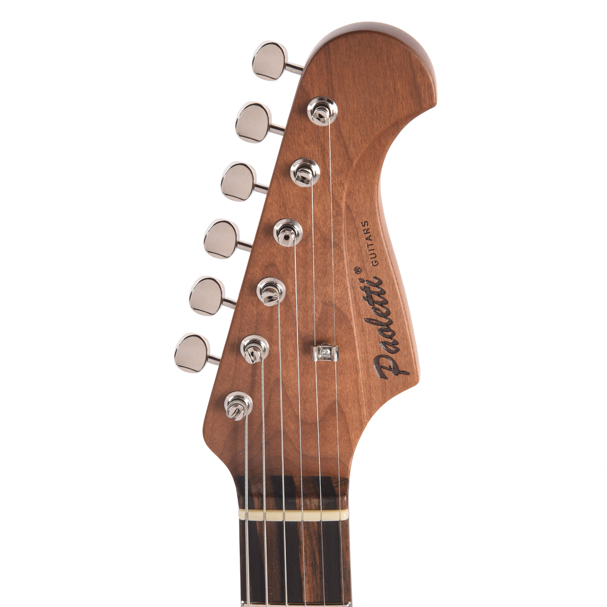 Paoletti Alfa Lounge Aged Chestnut Heavy Black Inferno Electric Guitars / Semi-Hollow