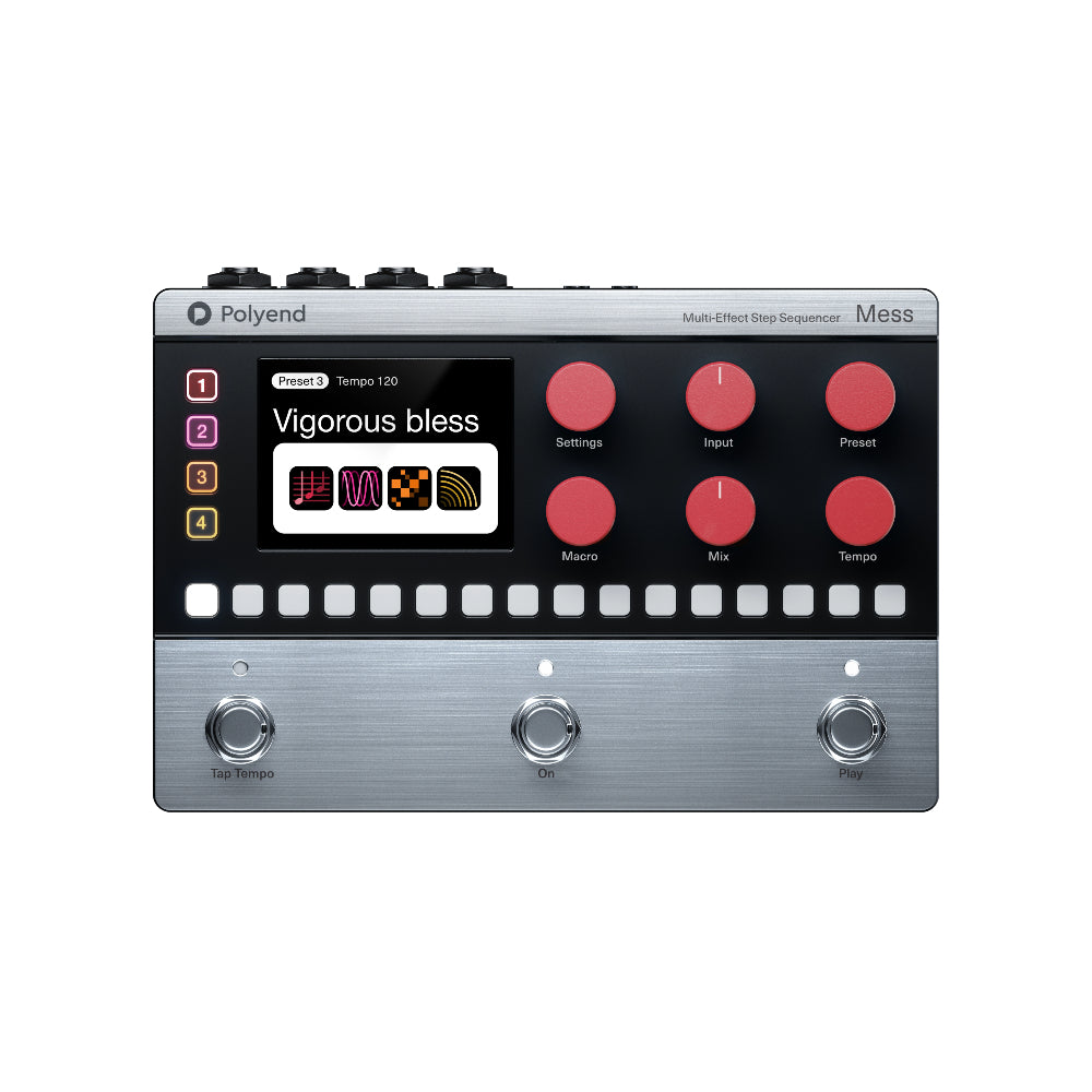 Polyend Mess Multi-Effect Step Sequencer Stomp Box Effects and Pedals / Multi-Effect Unit