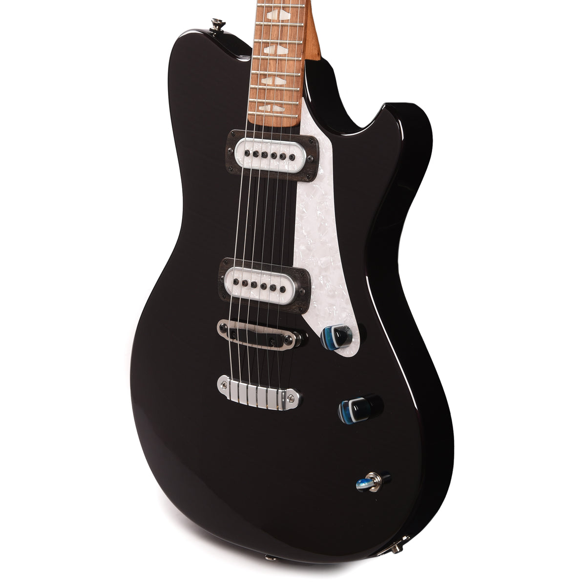Powers Electric A-Type Hard Tail Amethyst Pearl Metallic w/PF42 Pickups Electric Guitars / Solid Body