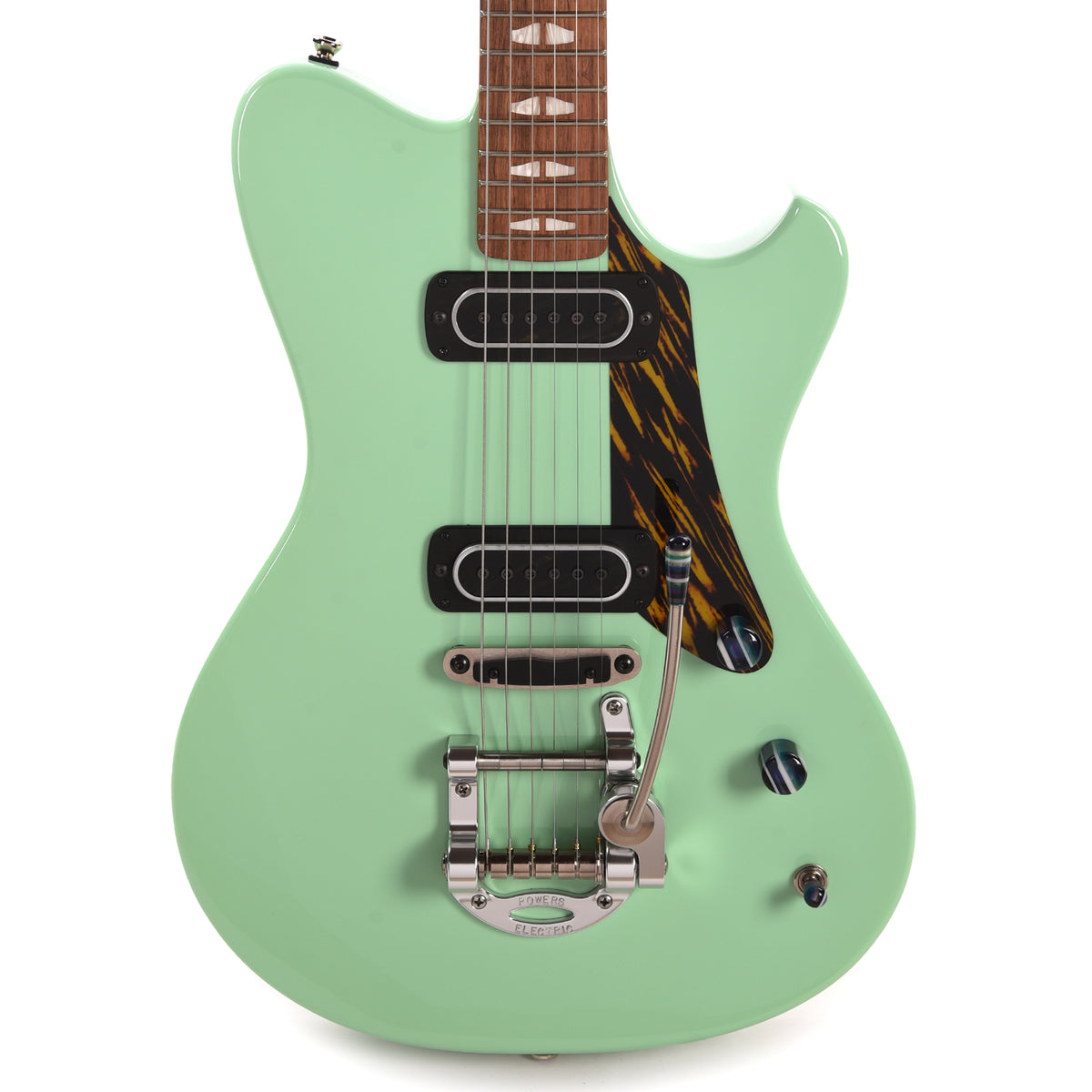 Powers Electric A-Type Mint Green w/PF42 Pickups Electric Guitars / Solid Body