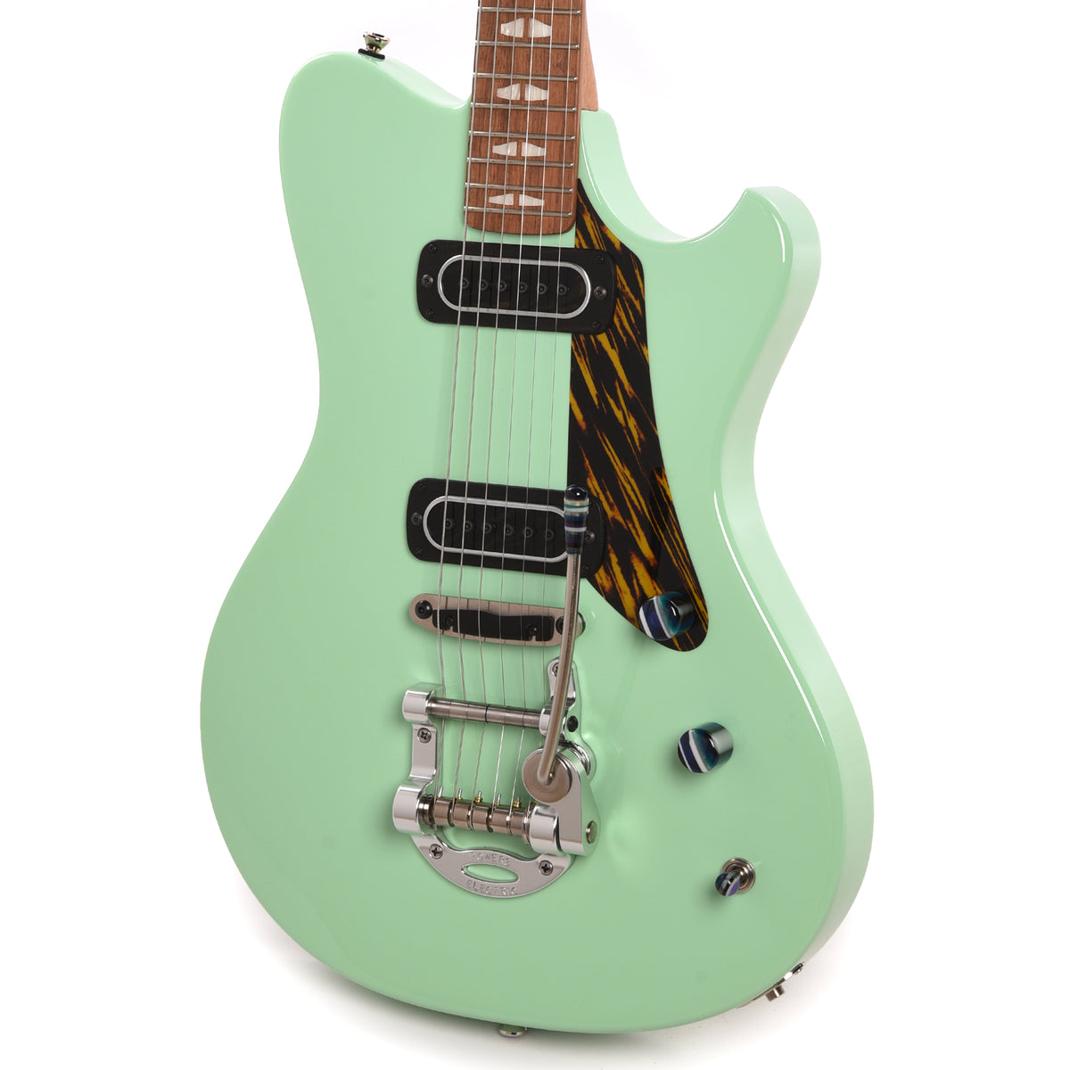 Powers Electric A-Type Mint Green w/PF42 Pickups Electric Guitars / Solid Body