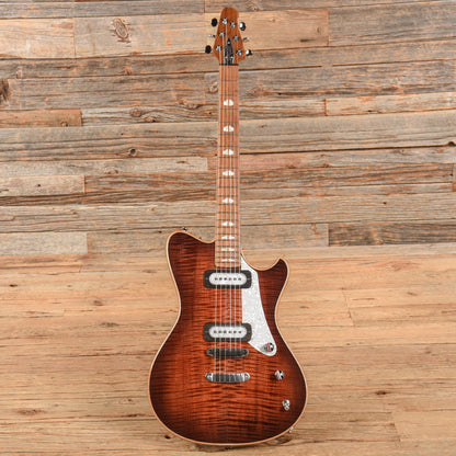 Powers Electric A Type Select Cabernet Red Electric Guitars / Solid Body