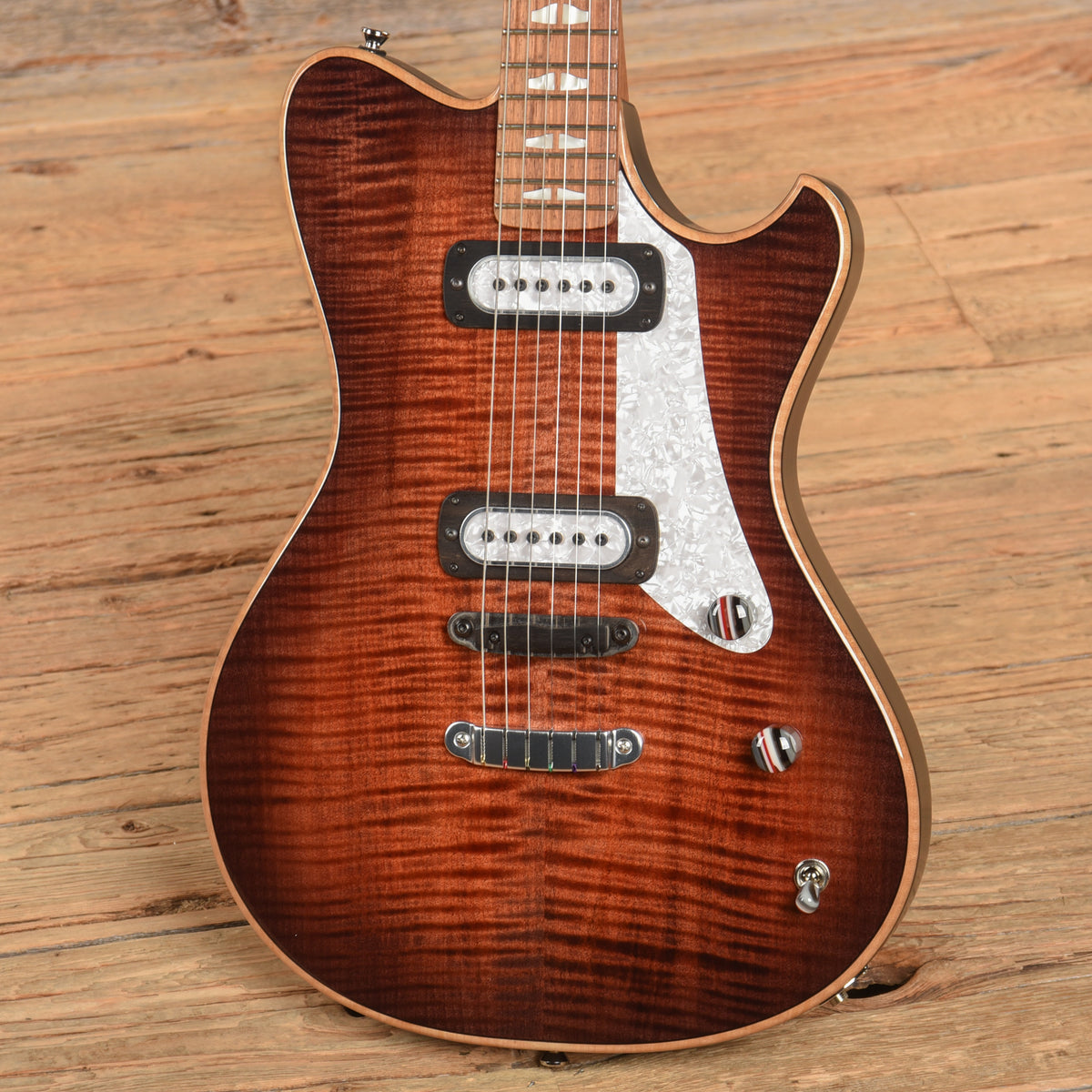 Powers Electric A Type Select Cabernet Red Electric Guitars / Solid Body