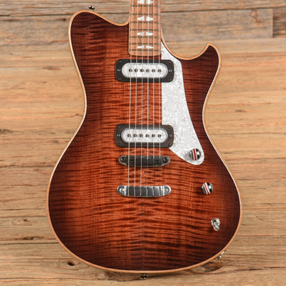 Powers Electric A Type Select Cabernet Red Electric Guitars / Solid Body