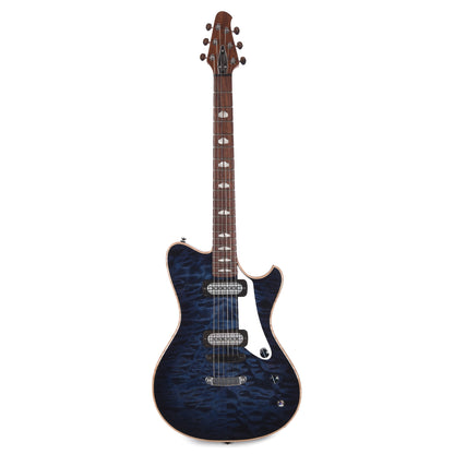 Powers Electric A-Type Select Quilt Twilight Blue Hardtail w/FF42 Pickups Electric Guitars / Solid Body
