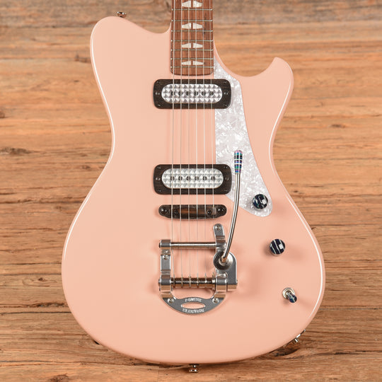 Powers Electric A-Type Shell Pink Electric Guitars / Solid Body