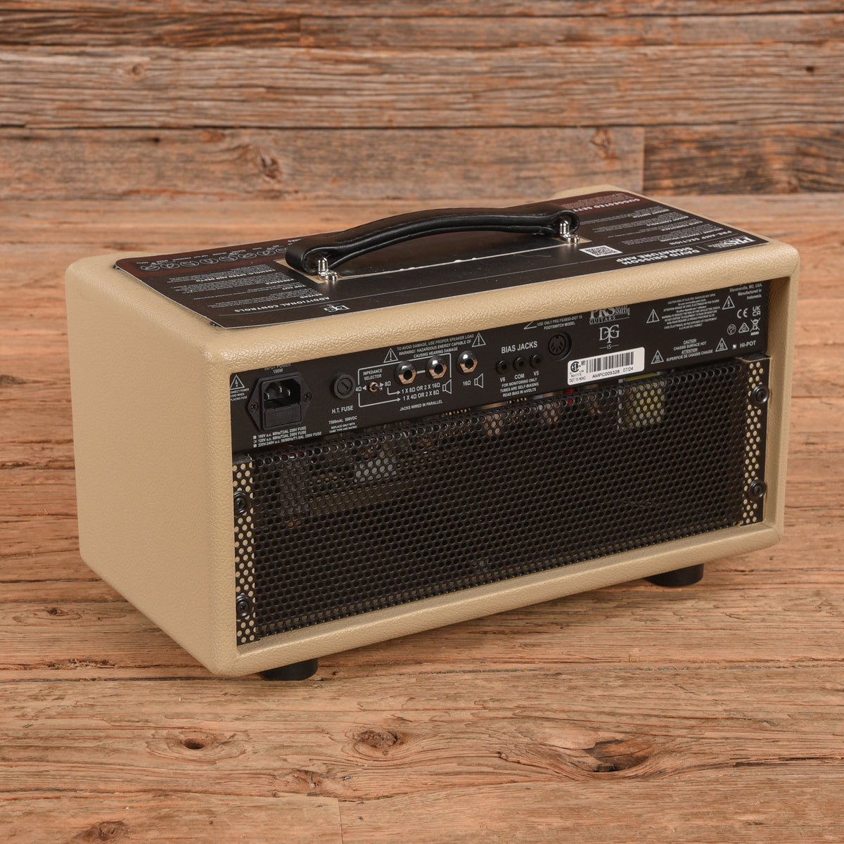 PRS DGT 15 David Grissom Signature 15-Watt Guitar Amp Head Blonde Amps / Guitar Amps / Guitar Cabinets