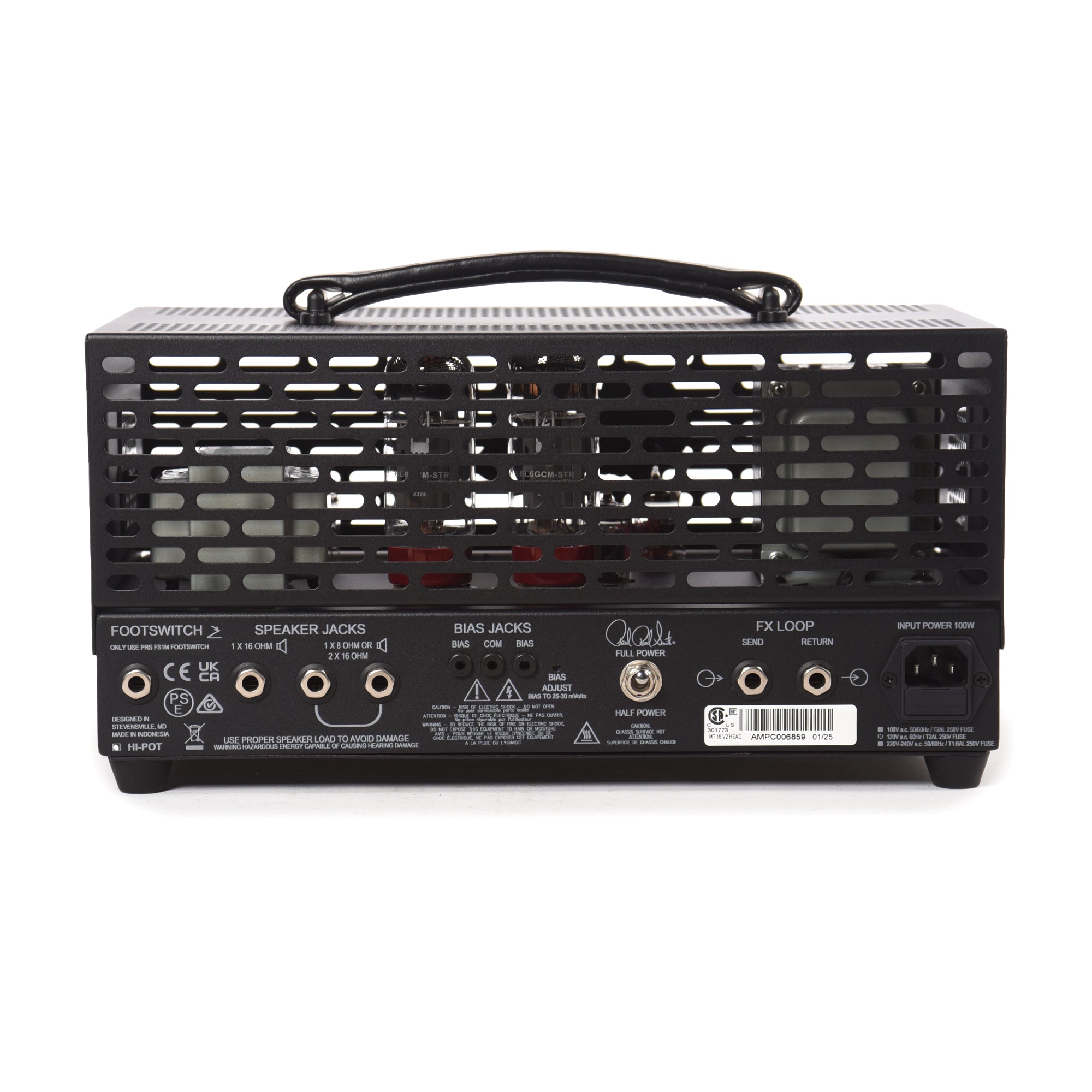 PRS MT 15 V2 Mark Tremonti 15/7w Head Amps / Guitar Amps / Guitar Heads