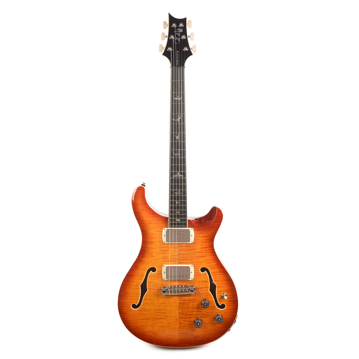 PRS SE Hollowbody II Piezo Vintage Sunburst Electric Guitars / Hollow Body