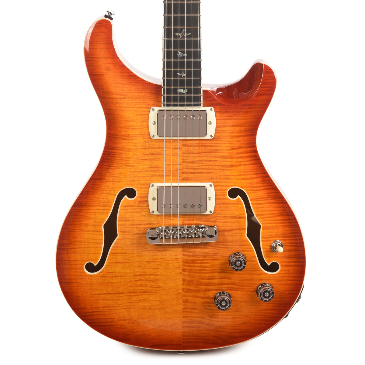 PRS SE Hollowbody II Piezo Vintage Sunburst Electric Guitars / Hollow Body